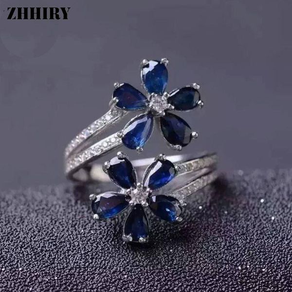 zhhiry women natural sapphire stone ring genuine solid 925 silver gem jewelry rings flower shape fine jewelry, Golden;silver
zhhiry women natural sapphire stone ring genuine solid 925 silver gem jewelry rings flower shape fine jewelry, Golden;silver