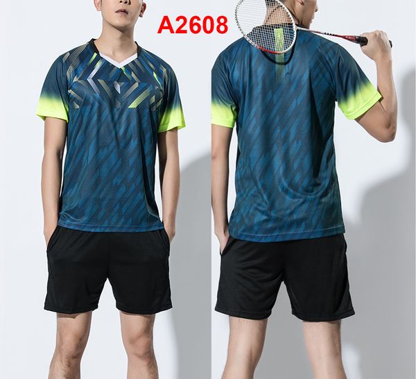 2018 quick dry badminton sets men , sport badminton clothes , tennis clothes running sets tennis shirts + shorts 1 set, Black
2018 quick dry badminton sets men , sport badminton clothes , tennis clothes running sets tennis shirts + shorts 1 set, Black