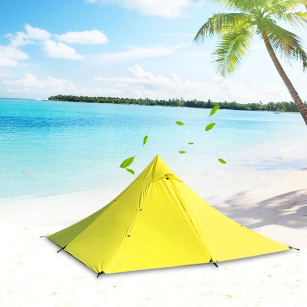 1-2 people double layer tent water resistant backpacking tent outdoor camping for fishing hunting beach travel
1-2 people double layer tent water resistant backpacking tent outdoor camping for fishing hunting beach travel