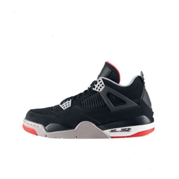 4 bred black red 4s 2019 version basketball shoes classic sneakers sport shoes man women trainers with
4 bred black red 4s 2019 version basketball shoes classic sneakers sport shoes man women trainers with