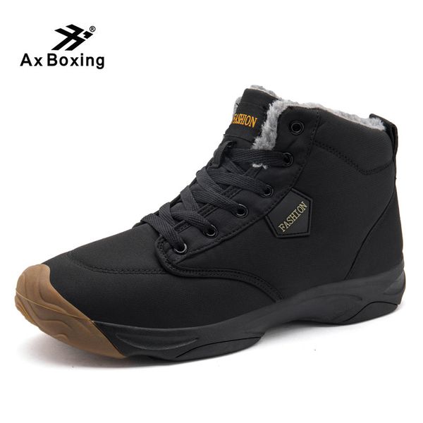 ax boxing winter men non-slip working boots plush keep warm waterproof plus fur snow boots men sneakers shoes big size 36-46, Black
ax boxing winter men non-slip working boots plush keep warm waterproof plus fur snow boots men sneakers shoes big size 36-46, Black