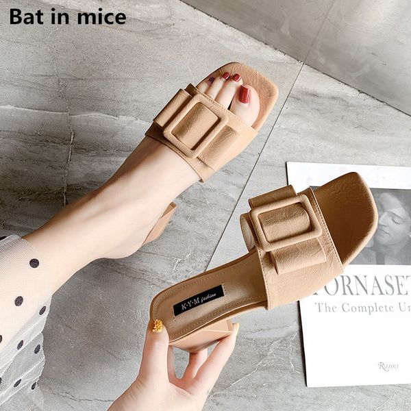 2020 summer women beading slippers pu leather slides mid heel indoor flip flops female casual beach sandals women slippers w181, Black
2020 summer women beading slippers pu leather slides mid heel indoor flip flops female casual beach sandals women slippers w181, Black