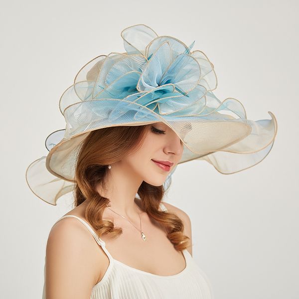 2019 new fashion women summer outdoor anti-uv sun hats beach foldable sunscreen floral cap wide brim crimping hat female sun cap, Blue;gray
2019 new fashion women summer outdoor anti-uv sun hats beach foldable sunscreen floral cap wide brim crimping hat female sun cap, Blue;gray