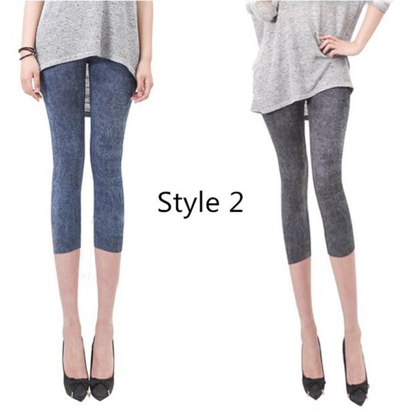 summer spring women casual seamless imitation cowboy printed leggings stretch skinny cropped to the calf leggings half pants, Black
summer spring women casual seamless imitation cowboy printed leggings stretch skinny cropped to the calf leggings half pants, Black