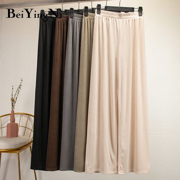beiyingni 2020 summer new fashion ice silk wide leg pants women solid color vintage harajuku high street pants ladies pantalon, Black;white
beiyingni 2020 summer new fashion ice silk wide leg pants women solid color vintage harajuku high street pants ladies pantalon, Black;white