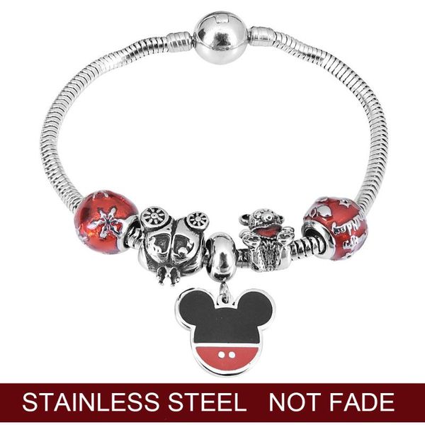 charm bracelets christmas bracelet animal lucky beads trendy fine stainless steel for girl friend birthday gift, Golden;silver
charm bracelets christmas bracelet animal lucky beads trendy fine stainless steel for girl friend birthday gift, Golden;silver