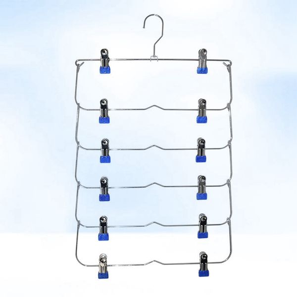 clothes hangers multilayer trouser hanger hook for pants non slip metal hanger clips with 12 clips clothing storage rack holder
clothes hangers multilayer trouser hanger hook for pants non slip metal hanger clips with 12 clips clothing storage rack holder
