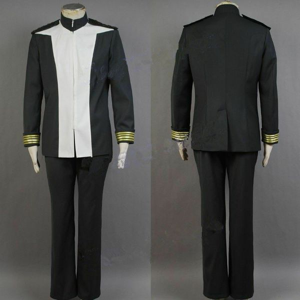 star trek into darkness admiral marcus uniform cosplay starfleet suit costume, Black;red
star trek into darkness admiral marcus uniform cosplay starfleet suit costume, Black;red