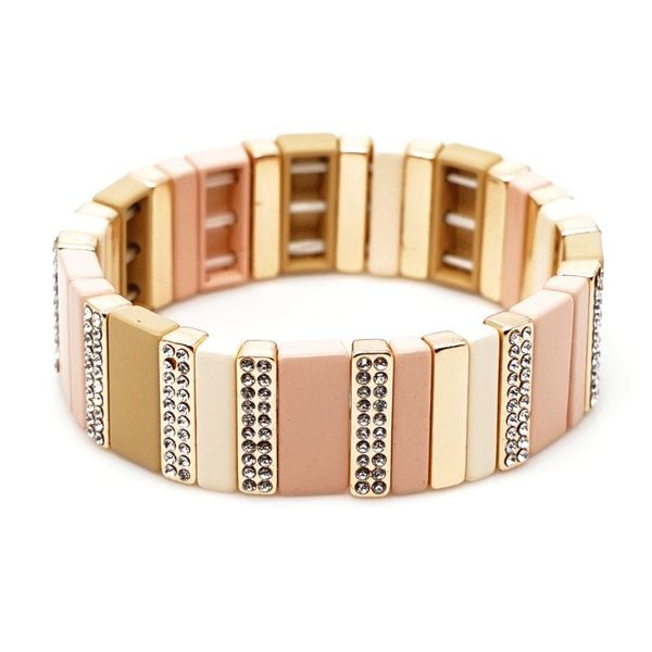 kelitch multicolor enamel tile bracelets hand carved zircon beaded elastic stretch bracelets bangles chain fashion jewelry women, Black
kelitch multicolor enamel tile bracelets hand carved zircon beaded elastic stretch bracelets bangles chain fashion jewelry women, Black