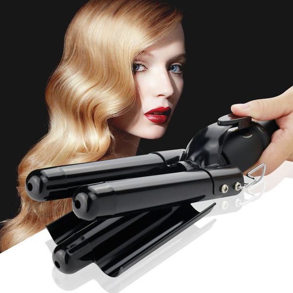 hair curling iron 3 barrel tongs one step 3 big waves hair curlers fast heating electric hair waving triple waver spiral curlers
hair curling iron 3 barrel tongs one step 3 big waves hair curlers fast heating electric hair waving triple waver spiral curlers