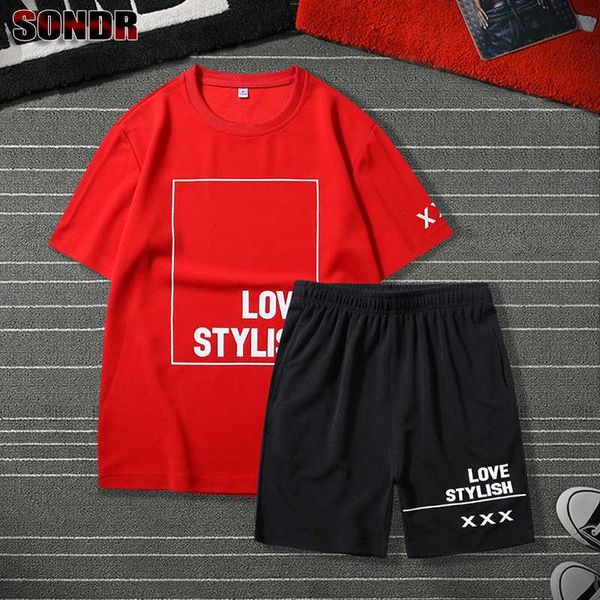 men's tracksuits 2021 fashion summer trend sports suit handsome shorts two-piece hip-hop sweatshirt casual, Gray
men's tracksuits 2021 fashion summer trend sports suit handsome shorts two-piece hip-hop sweatshirt casual, Gray