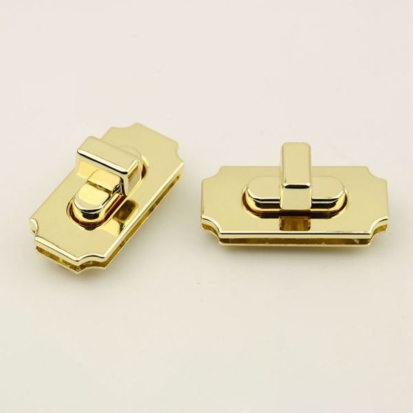 10 pcs/lot pale golden luggage handbags metal square mechanism screw lock die-casting twist lock hardware accessories, Black
10 pcs/lot pale golden luggage handbags metal square mechanism screw lock die-casting twist lock hardware accessories, Black