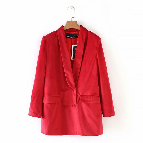 vintage velvet red women blazer woman suit business suits ladies office wear for women office clothes xz03, White;black
vintage velvet red women blazer woman suit business suits ladies office wear for women office clothes xz03, White;black