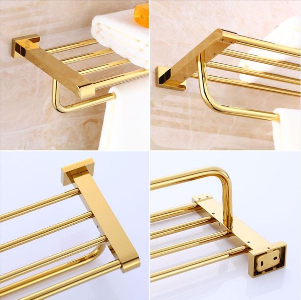 brass gold bathroom accessories european style solid brass bathroom hardware set wall mount towel rack
brass gold bathroom accessories european style solid brass bathroom hardware set wall mount towel rack