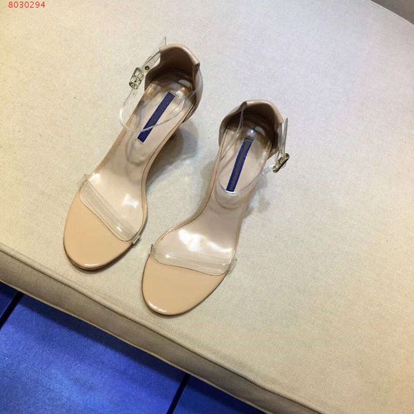 2019 new fashion classic women select materiall transparent material, one word sandals high-end atmosphere classic temperament, Black 
2019 new fashion classic women select materiall transparent material, one word sandals high-end atmosphere classic temperament, Black