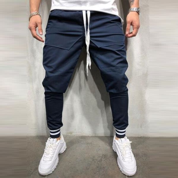 1pc new fashion casual drawstring joggers elastic pants brand male trousers casual pants sweatpants hip hop ankle-tied, Black
1pc new fashion casual drawstring joggers elastic pants brand male trousers casual pants sweatpants hip hop ankle-tied, Black