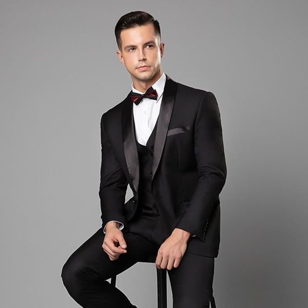 handsome one button groomsmen shawl lapel groom tuxedos men suits wedding/prom/dinner man blazer(jacket+pants+tie+vest) 725, Black;gray
handsome one button groomsmen shawl lapel groom tuxedos men suits wedding/prom/dinner man blazer(jacket+pants+tie+vest) 725, Black;gray