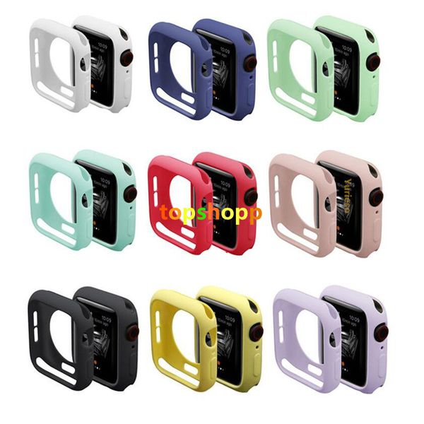 watch case for iwatch series 1/2/3/4 cover fall resistance soft tpu silicone case for apple watch 44mm 40mm 38mm 42mm cover band strap
watch case for iwatch series 1/2/3/4 cover fall resistance soft tpu silicone case for apple watch 44mm 40mm 38mm 42mm cover band strap