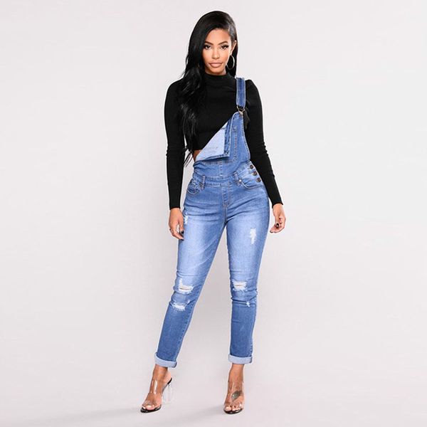 aprilgrass brand designer bib female hole slimming feet jeans women high elastic plus size stretch jeans female washed denim skinny jeans, Blue
aprilgrass brand designer bib female hole slimming feet jeans women high elastic plus size stretch jeans female washed denim skinny jeans, Blue