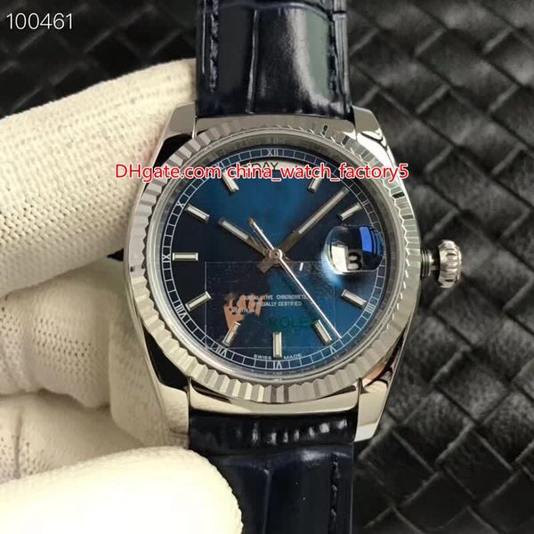 12 style tr maker 904 steel 36mm day-date 118138 leather swiss eta 2836 movement mechanical automatic mens watch watches, Slivery;brown
12 style tr maker 904 steel 36mm day-date 118138 leather swiss eta 2836 movement mechanical automatic mens watch watches, Slivery;brown