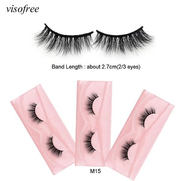 false eyelashes viso3d mink 100% cruelty cross lashes fluffy soft makeup beauty handmade eye m15
false eyelashes viso3d mink 100% cruelty cross lashes fluffy soft makeup beauty handmade eye m15