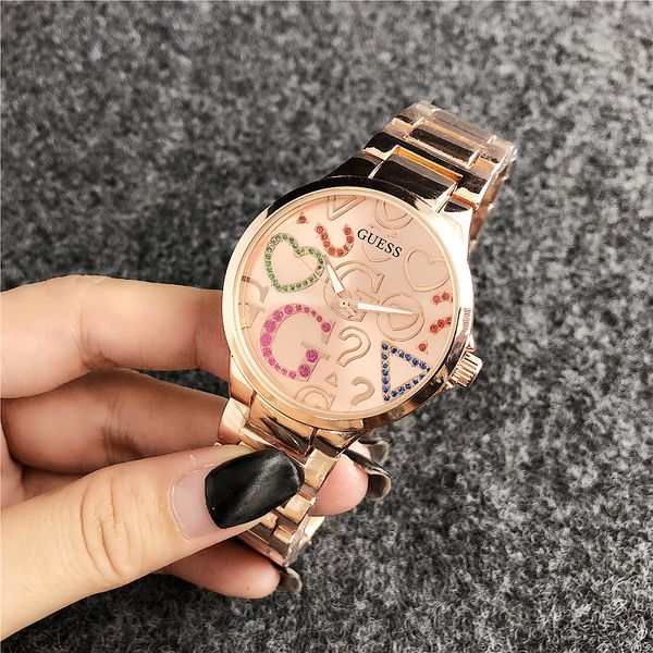 2020 fashion casual men brand watches quartz stainless steel wristwatches male clocks women guess
 men watches, Slivery;brown
2020 fashion casual men brand watches quartz stainless steel wristwatches male clocks women guess
 men watches, Slivery;brown