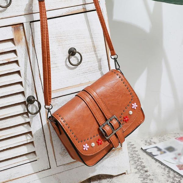 women retro rivet lady flower solid color shoulder messenger classic shopping new summer arrival female small phone bag #j4s
women retro rivet lady flower solid color shoulder messenger classic shopping new summer arrival female small phone bag #j4s