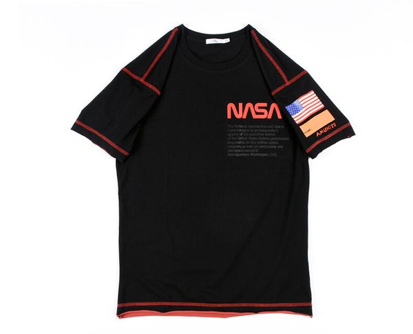 Summer Men Brand NASA T-shirt Letter Print Shirt Casual Loose Top Tee Cotton Short Breathable Male Top
Summer Men Brand NASA T-shirt Letter Print Shirt Casual Loose Top Tee Cotton Short Breathable Male Top