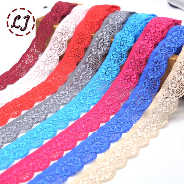 new 5yd/lot elastic lace trim ribbon for sewing crafts underwear decoration lace handmade accessories diy, Pink;blue
new 5yd/lot elastic lace trim ribbon for sewing crafts underwear decoration lace handmade accessories diy, Pink;blue