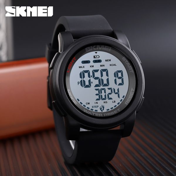 skmei men's watches digital watch men wrist watch pedometer calorie waterproof sport watches for men relogio masculino, Slivery;brown
skmei men's watches digital watch men wrist watch pedometer calorie waterproof sport watches for men relogio masculino, Slivery;brown
