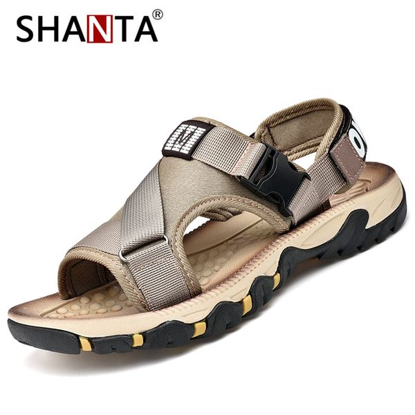 shanta men's sandals summer brand shoes beach men sandals men causal shoes fashion outdoor waterproof, Black
shanta men's sandals summer brand shoes beach men sandals men causal shoes fashion outdoor waterproof, Black