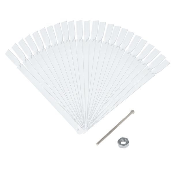 nail polish practice color card nail salon commonly used disp false tips 50 pieces of fan-shaped swatches clear/white color, Red;gold
nail polish practice color card nail salon commonly used disp false tips 50 pieces of fan-shaped swatches clear/white color, Red;gold