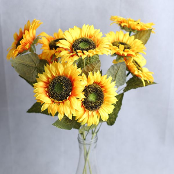 multicolor flowers bouquet sunflower silk flower artificial flower for wedding party home decoration
multicolor flowers bouquet sunflower silk flower artificial flower for wedding party home decoration