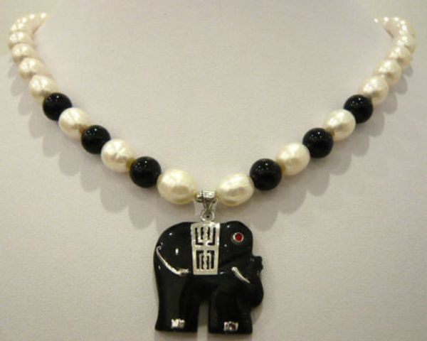 new style >>>>>white pearl & green/red/yellow/blue/purple/black stone necklace+elephant pendant, Silver
new style >>>>>white pearl & green/red/yellow/blue/purple/black stone necklace+elephant pendant, Silver