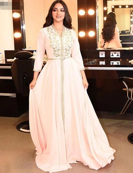 chiffon pearl pink moroccan kaftan evening dresses v neck long prom dress 2020 embroidery a-line full sleeve arabic muslim formal gowns, Black;red
chiffon pearl pink moroccan kaftan evening dresses v neck long prom dress 2020 embroidery a-line full sleeve arabic muslim formal gowns, Black;red