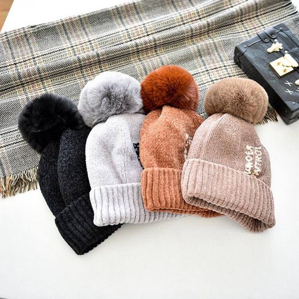 new autumn winter pompom beanies wool caps embroidery letter plush soft hat women warm knitted hats 2019, Blue;gray
new autumn winter pompom beanies wool caps embroidery letter plush soft hat women warm knitted hats 2019, Blue;gray