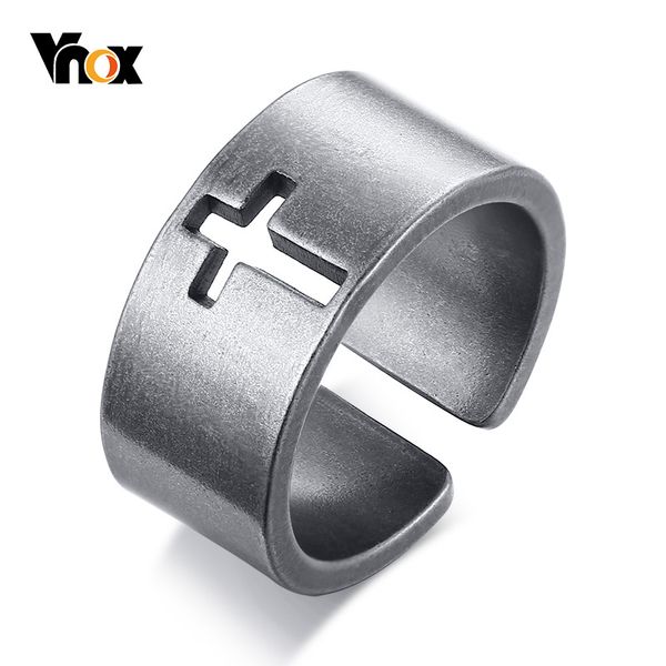 vnox vintage hollow cross кольцо для мужчин специальной отделки поверхности из нержавеющей стали открытого пальца группы мужских ретро ювели, Golden;silver
vnox vintage hollow cross кольцо для мужчин специальной отделки поверхности из нержавеющей стали открытого пальца группы мужских ретро ювели, Golden;silver