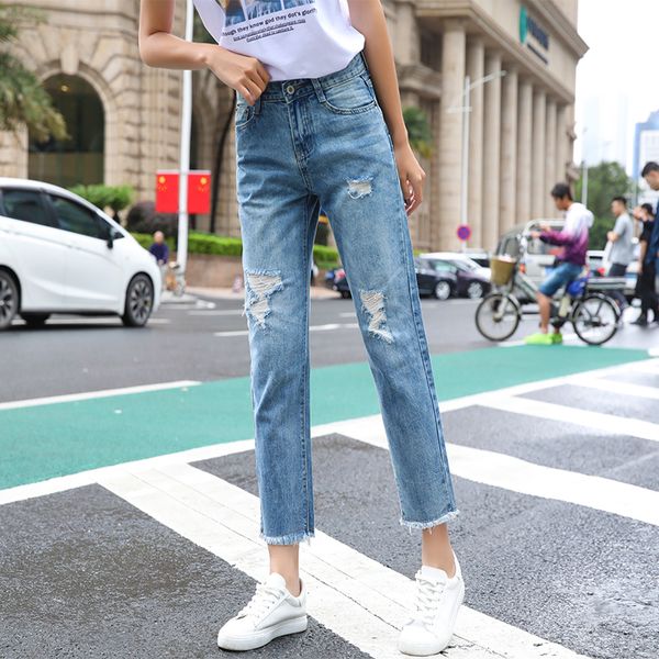 loyalget blue distressed boyfriend ankle denim jeans women tassel ripped jeans woman denim pants trousers for women
loyalget blue distressed boyfriend ankle denim jeans women tassel ripped jeans woman denim pants trousers for women