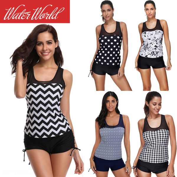 2019 split water ripple tankini boxer sports 2019 split water ripple tankini boxer bikini swimsuit bikini sports swimsuit, White;black
2019 split water ripple tankini boxer sports 2019 split water ripple tankini boxer bikini swimsuit bikini sports swimsuit, White;black