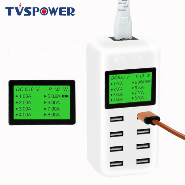 8 usb ports mobile phone charger lcd display hub 40w 8a deskwall socket charging extension socket power adapter for huawei
8 usb ports mobile phone charger lcd display hub 40w 8a deskwall socket charging extension socket power adapter for huawei