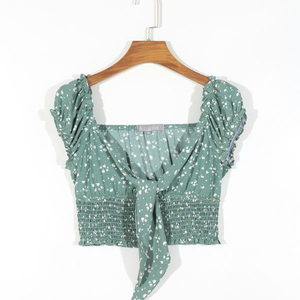 women's tanks & camis in the summer of europe and united states fan cultivate morality deep v-neck chest knot with white floral shirt
women's tanks & camis in the summer of europe and united states fan cultivate morality deep v-neck chest knot with white floral shirt