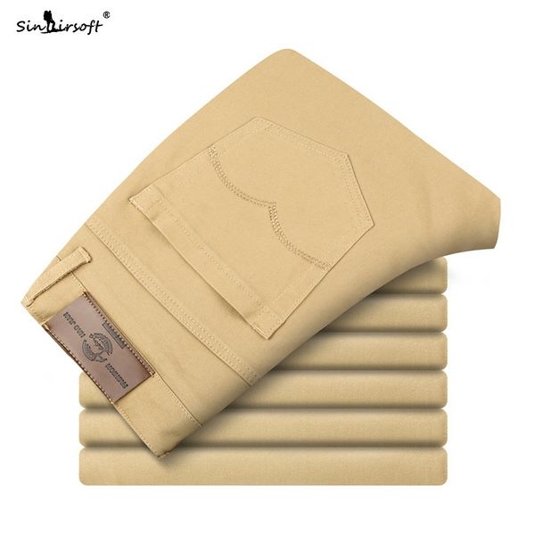 new design casual men pants cotton slim pant straight trousers fashion business solid khaki black pants men pantalon homme 28-38
new design casual men pants cotton slim pant straight trousers fashion business solid khaki black pants men pantalon homme 28-38