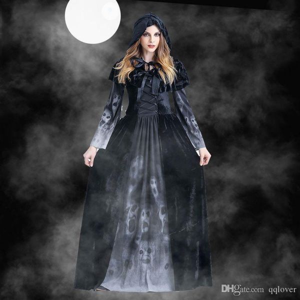 женщины хэллоуин косплей vintage witch с длинным рукавом платье макси женские horror череп вампира косплей платье платья выпускного вечера, Black;red
женщины хэллоуин косплей vintage witch с длинным рукавом платье макси женские horror череп вампира косплей платье платья выпускного вечера, Black;red