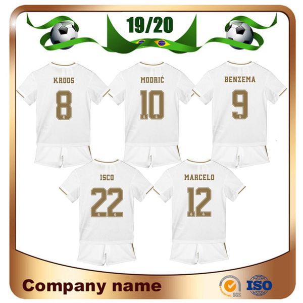 19/20 Kids Kit Real Madrid #7 HAZARD Soccer Jerseys 2019 Home whire ASENSIO ISCO Children Shirts KROOS MARCELO MODRIC Football suit uniform
19/20 Kids Kit Real Madrid #7 HAZARD Soccer Jerseys 2019 Home whire ASENSIO ISCO Children Shirts KROOS MARCELO MODRIC Football suit uniform