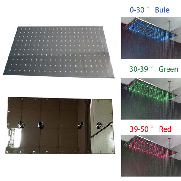 rain shower head 304sus rainfall shower 300*600mm ceiling mounted showerhead 2 water inlet bathroom led lighting showers
rain shower head 304sus rainfall shower 300*600mm ceiling mounted showerhead 2 water inlet bathroom led lighting showers
