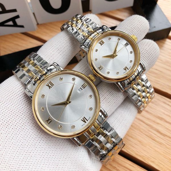 mens and womens watches business 8215 automatic movement auto date 316 stainless steel case sapphire glass mirror fashion couple watch x536, Slivery;brown
mens and womens watches business 8215 automatic movement auto date 316 stainless steel case sapphire glass mirror fashion couple watch x536, Slivery;brown