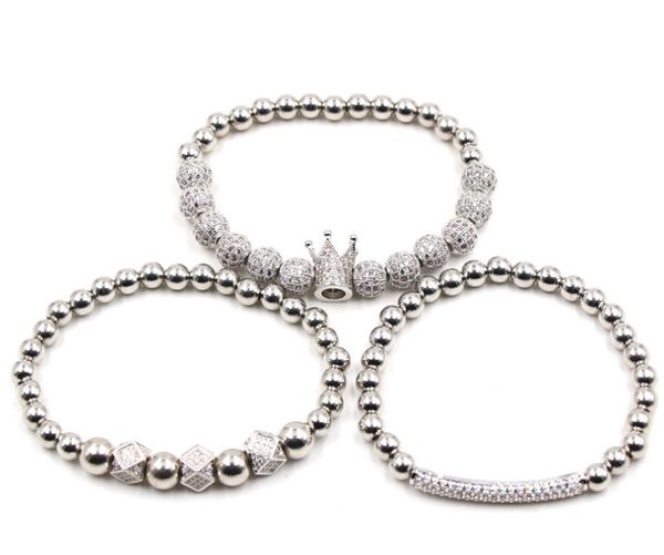 8mm 3set/lot gfhjh53 silver gold crown copper micro pave cz zircon cubic zirconia bracelet adjusted macrame charm bangles, Black
8mm 3set/lot gfhjh53 silver gold crown copper micro pave cz zircon cubic zirconia bracelet adjusted macrame charm bangles, Black