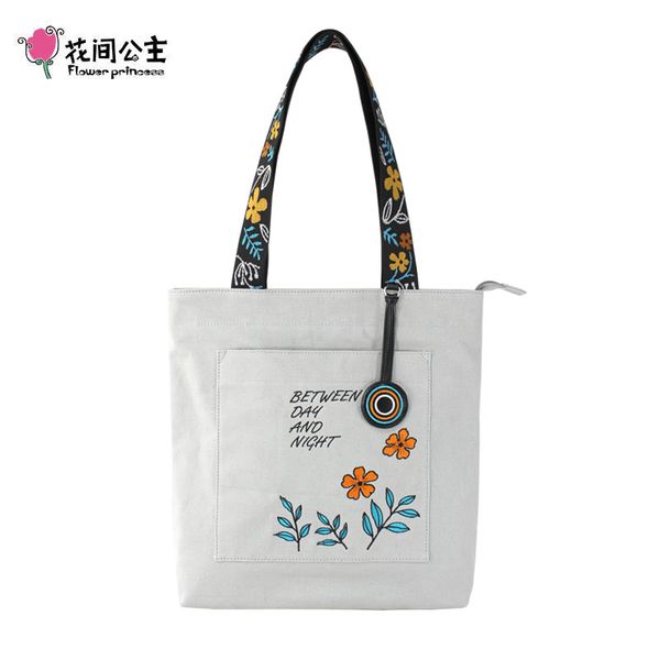 flower princess embroidery strap women handbags summer canvas tote bags casual shoulder bag large capacity fashion lady bag
flower princess embroidery strap women handbags summer canvas tote bags casual shoulder bag large capacity fashion lady bag