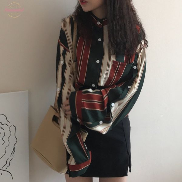 wholesale new regular autumn winter striped selling womens fashion casual ladies work shirts g79, White
wholesale new regular autumn winter striped selling womens fashion casual ladies work shirts g79, White