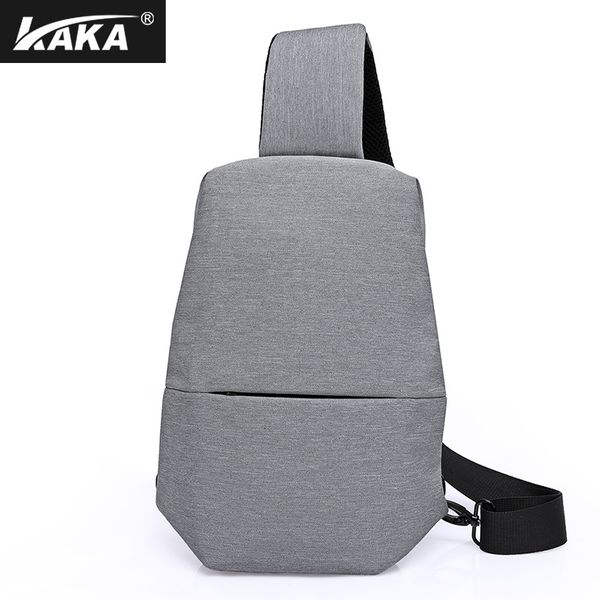 2020 new style spring and summer korean-style multilayer storage outdoor riding men's bag style chest pack men's